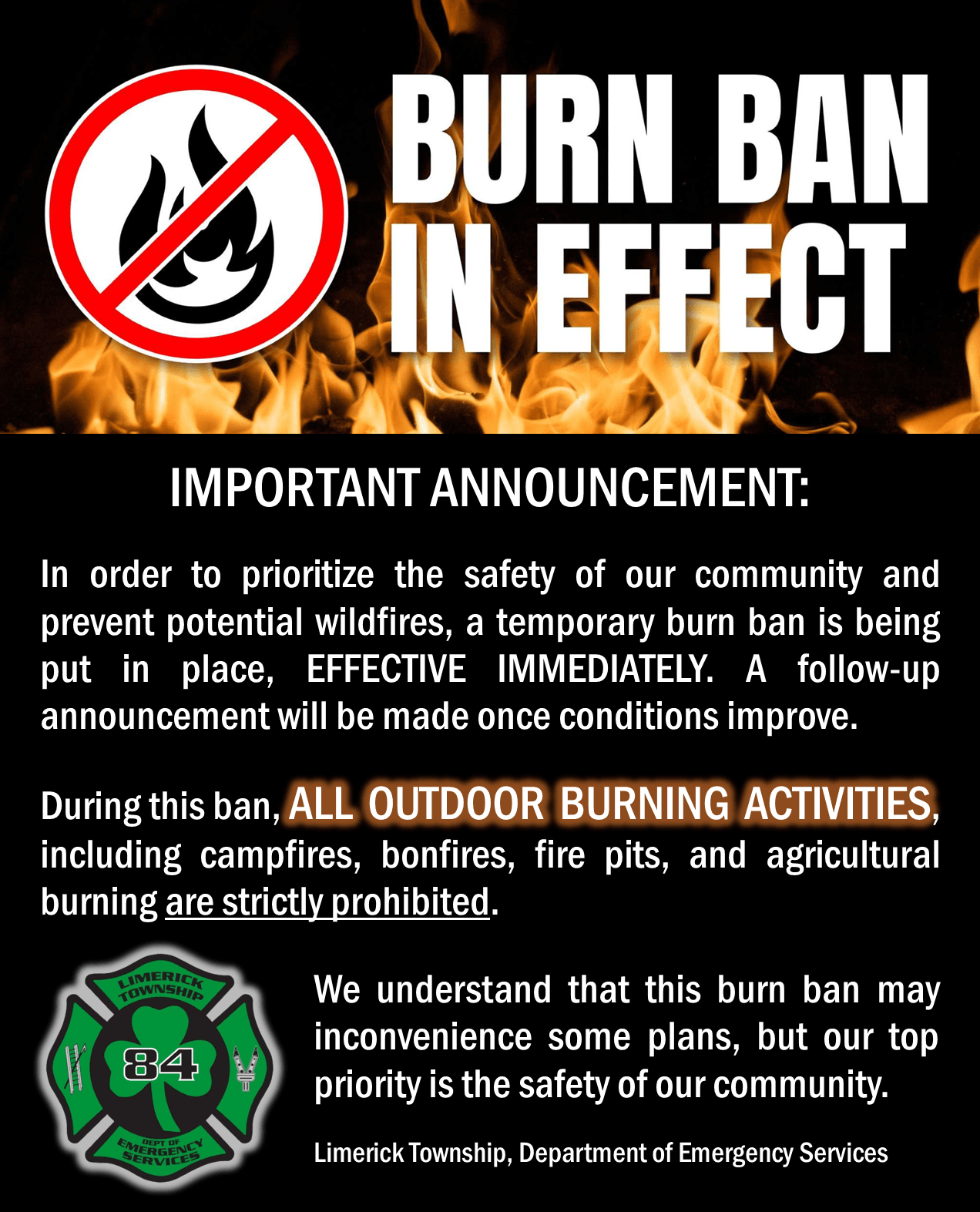 Burn Ban