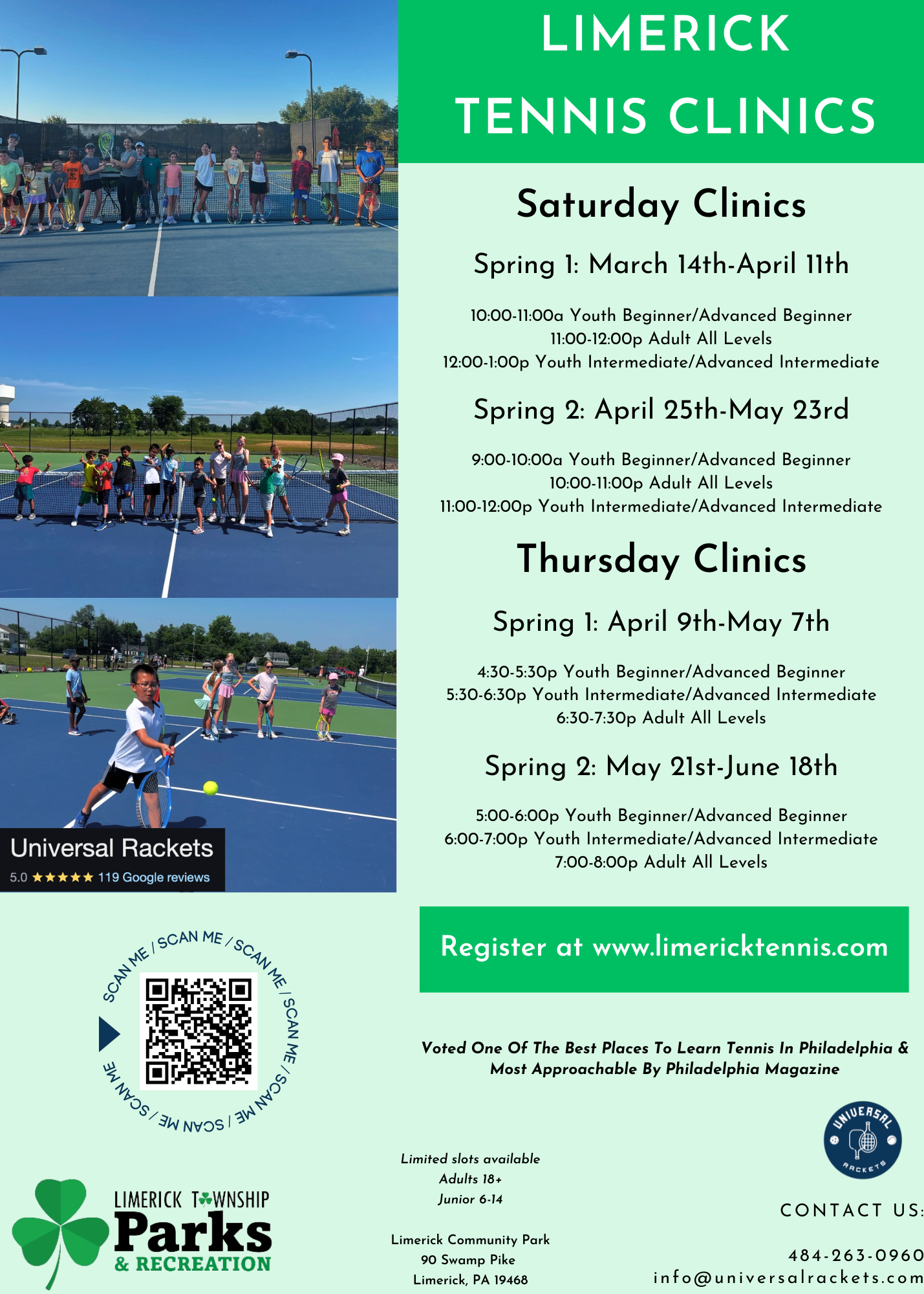 Limerick Tennis 2026